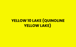 YELLOW 10 LAKE (QUINOLINE YELLOW LAKE)